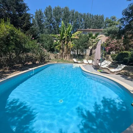 Large Character House With Pool From 1850 * Floudes