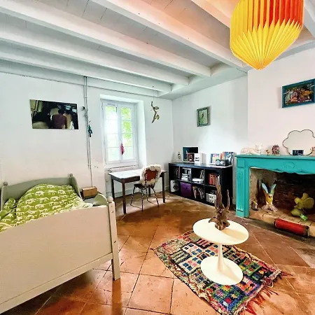 Large Character House With Pool From 1850 Holiday home Floudes